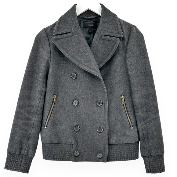 J.Crew Jackets & Blazers - J.Crew Dark Gray Wool Jacket sz 0